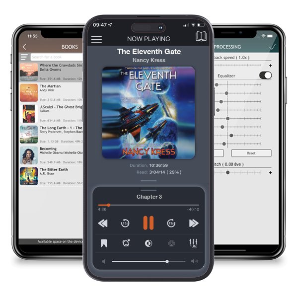 Download fo free audiobook The Eleventh Gate by Nancy Kress and listen anywhere on your iOS devices in the ListenBook app.
