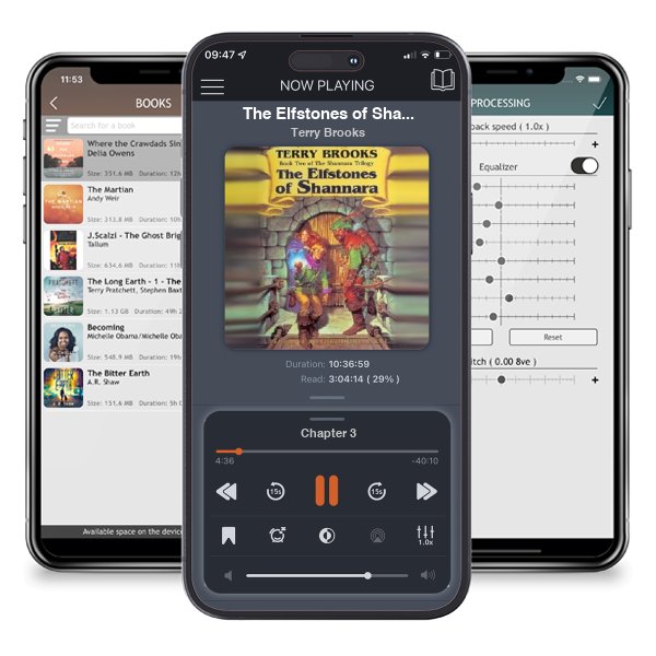 Download fo free audiobook The Elfstones of Shannara (The Original Shannara Trilogy, #2) by Terry Brooks and listen anywhere on your iOS devices in the ListenBook app.