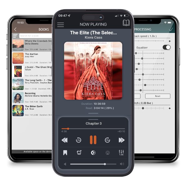 Download fo free audiobook The Elite (The Selection, #2) by Kiera Cass and listen anywhere on your iOS devices in the ListenBook app.