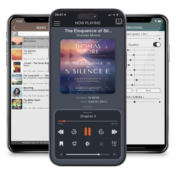 Download fo free audiobook The Eloquence of Silence: Surprising Wisdom in Tales of... by Thomas Moore and listen anywhere on your iOS devices in the ListenBook app.