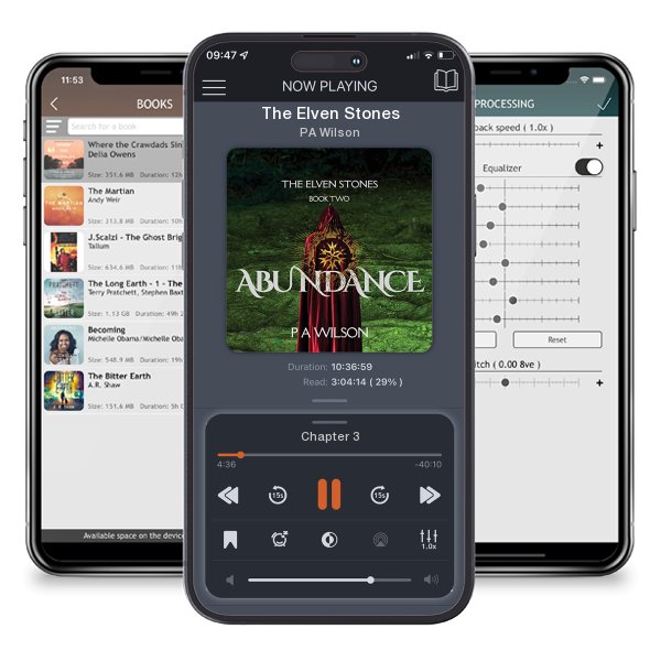 Download fo free audiobook The Elven Stones by PA Wilson and listen anywhere on your iOS devices in the ListenBook app.
