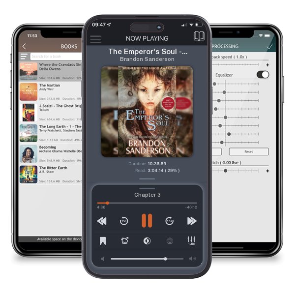 Download fo free audiobook The Emperor's Soul - The 10th Anniversary Special Edition by Brandon Sanderson and listen anywhere on your iOS devices in the ListenBook app.