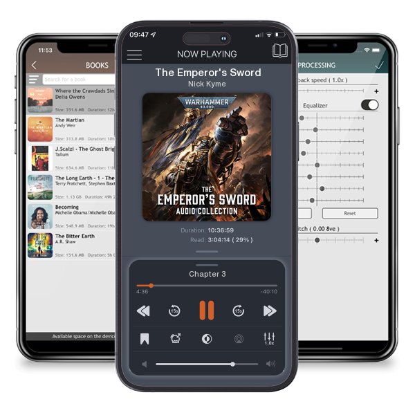 Download fo free audiobook The Emperor's Sword by Nick Kyme and listen anywhere on your iOS devices in the ListenBook app.