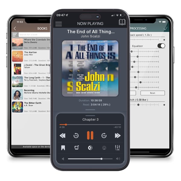 Download fo free audiobook The End of All Things by John Scalzi and listen anywhere on your iOS devices in the ListenBook app.