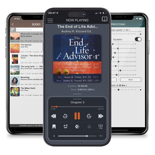 Download fo free audiobook The End of Life Advisor: Personal, Legal, and Medical... by Audrey R. Vizzard Edd and Susan R. Dolan Jd and listen anywhere on your iOS devices in the ListenBook app.