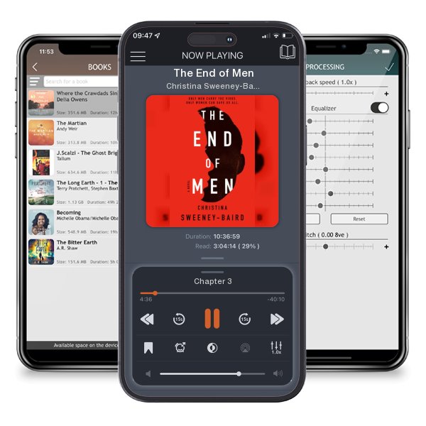 Download fo free audiobook The End of Men by Christina Sweeney-Baird and listen anywhere on your iOS devices in the ListenBook app.
