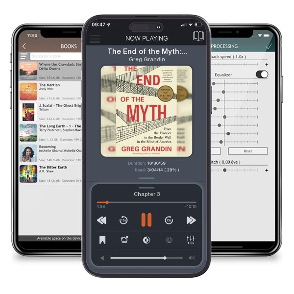Download fo free audiobook The End of the Myth: From the Frontier to the Border Wall in the Mind of America by Greg Grandin and listen anywhere on your iOS devices in the ListenBook app.