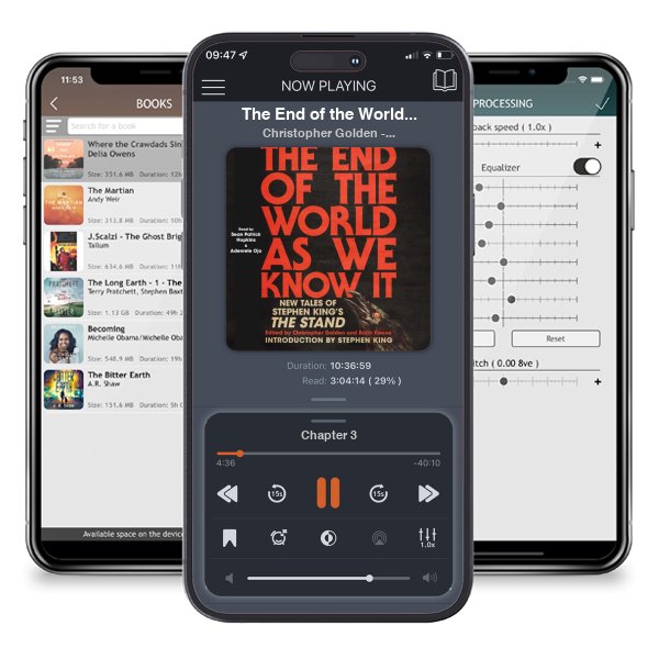 Download fo free audiobook The End of the World as We Know It: New Tales of Stephen King\'s The Stand by Christopher Golden - contributor and listen anywhere on your iOS devices in the ListenBook app.