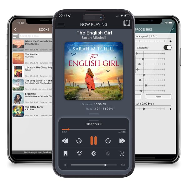 Download fo free audiobook The English Girl by Sarah Mitchell and listen anywhere on your iOS devices in the ListenBook app.
