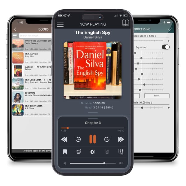 Download fo free audiobook The English Spy by Daniel Silva and listen anywhere on your iOS devices in the ListenBook app.