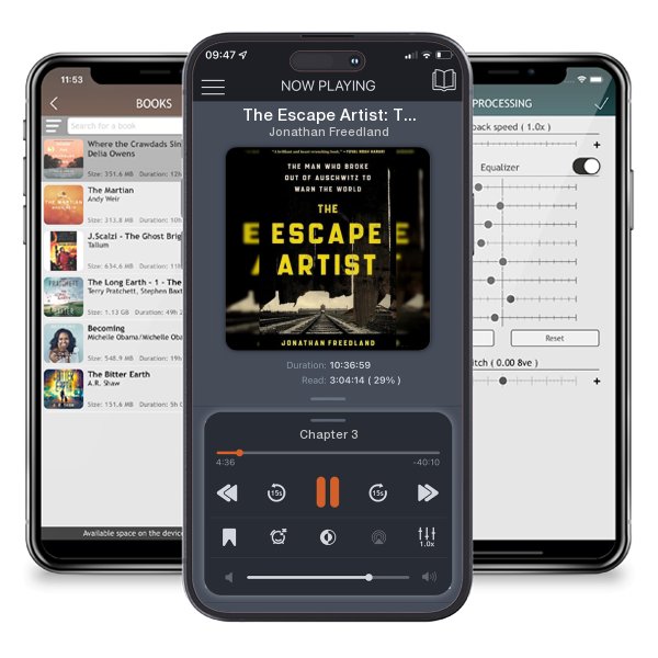 Download fo free audiobook The Escape Artist: The Man Who Broke Out of Auschwitz to Warn... by Jonathan Freedland and listen anywhere on your iOS devices in the ListenBook app.