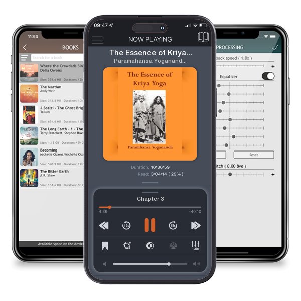 Download fo free audiobook The Essence of Kriya Yoga by Paramahansa Yogananda and listen anywhere on your iOS devices in the ListenBook app.