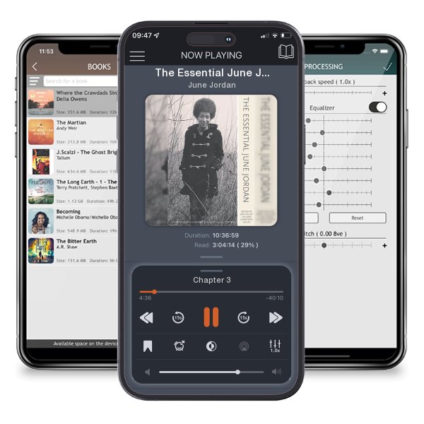 Download fo free audiobook The Essential June Jordan by June Jordan and listen anywhere on your iOS devices in the ListenBook app.