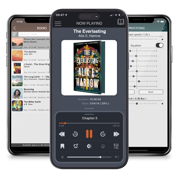 Download fo free audiobook The Everlasting by Alix E. Harrow and listen anywhere on your iOS devices in the ListenBook app.