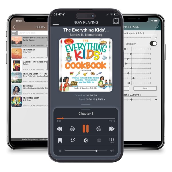 Download fo free audiobook The Everything Kids' Cookbook: From  mac 'n cheese to double chocolate chip cookies - 90 recipes to have some finger-lickin' fun (Everything® Kids Series) by Sandra K. Nissenberg and listen anywhere on your iOS devices in the ListenBook app.