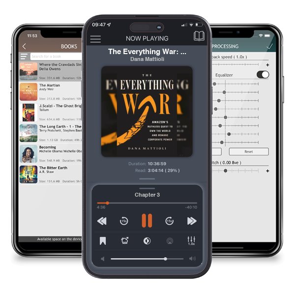 Download fo free audiobook The Everything War: Amazon's Ruthless Quest to Own the World... by Dana Mattioli and listen anywhere on your iOS devices in the ListenBook app.