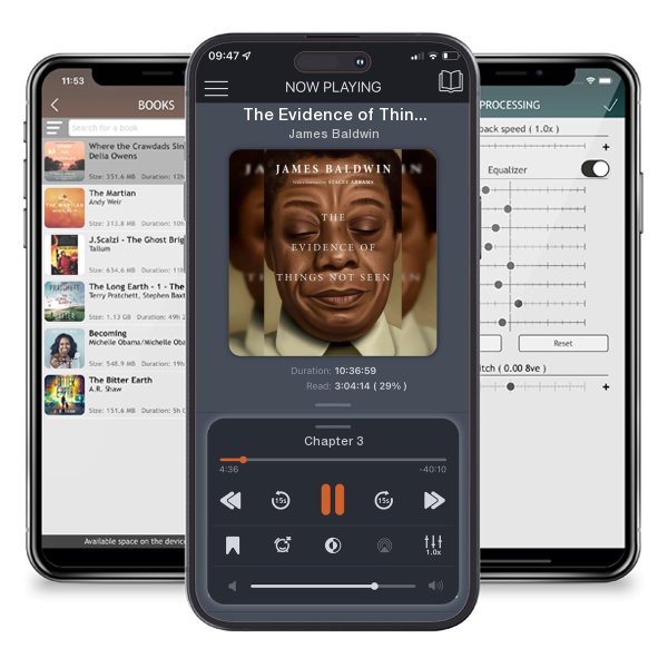 Download fo free audiobook The Evidence of Things Not Seen by James Baldwin and listen anywhere on your iOS devices in the ListenBook app.