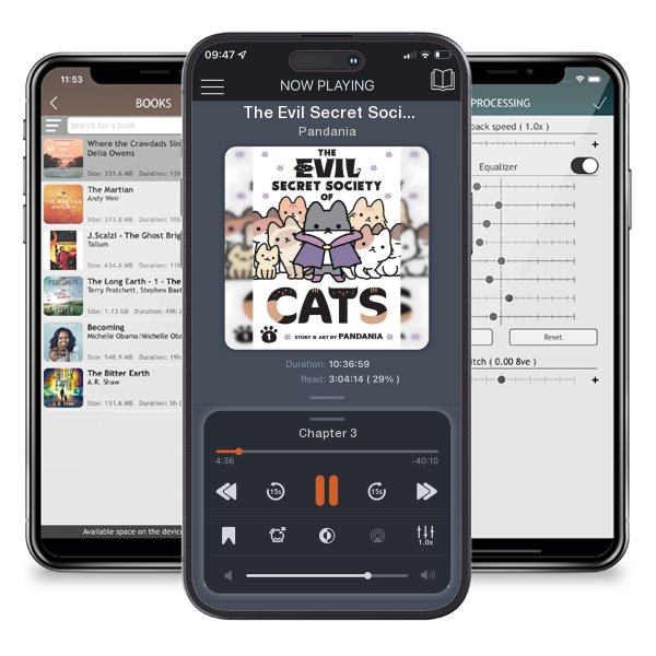 Download fo free audiobook The Evil Secret Society of Cats Vol. 1 by Pandania and listen anywhere on your iOS devices in the ListenBook app.