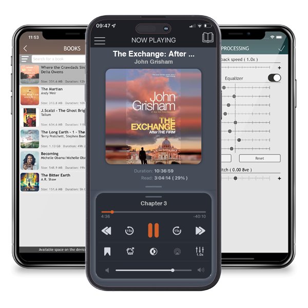 Download fo free audiobook The Exchange: After The Firm (The Firm Series) by John Grisham and listen anywhere on your iOS devices in the ListenBook app.