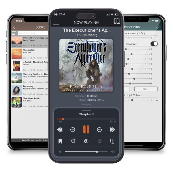 Download fo free audiobook The Executioner's Apprentice by D.K. Holmberg and listen anywhere on your iOS devices in the ListenBook app.