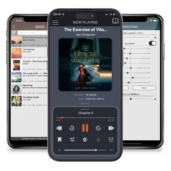 Download fo free audiobook The Exercise of Vital Powers (Legends of the Order #1) by Ian Gregoire and listen anywhere on your iOS devices in the ListenBook app.