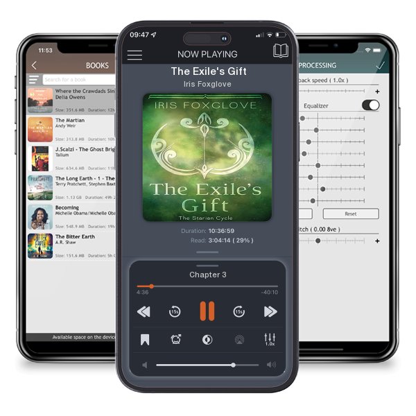 Download fo free audiobook The Exile's Gift by Iris Foxglove and listen anywhere on your iOS devices in the ListenBook app.