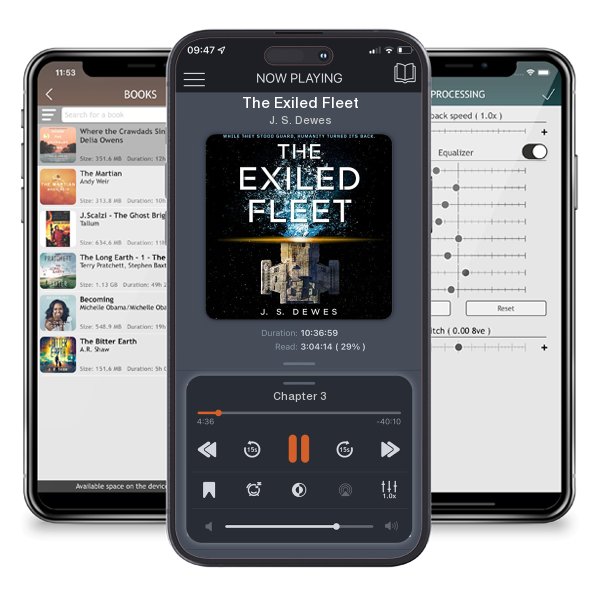 Download fo free audiobook The Exiled Fleet by J. S. Dewes and listen anywhere on your iOS devices in the ListenBook app.