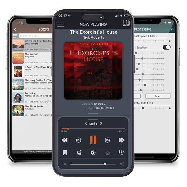 Download fo free audiobook The Exorcist's House by Nick Roberts and listen anywhere on your iOS devices in the ListenBook app.