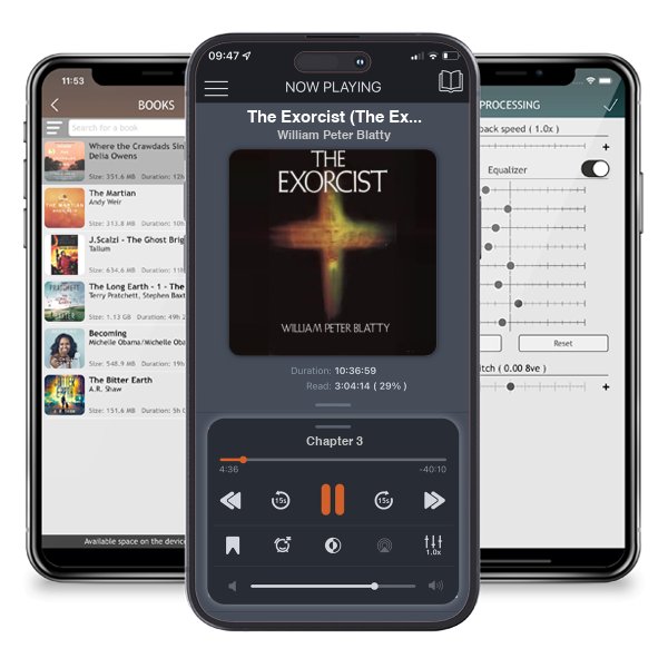 Download fo free audiobook The Exorcist (The Exorcist, #1) by William Peter Blatty and listen anywhere on your iOS devices in the ListenBook app.