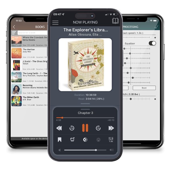Download fo free audiobook The Explorer's Library: Books That Inspire Wonder (Atlas... by Atlas Obscura, Ella Morton, et al. and listen anywhere on your iOS devices in the ListenBook app.