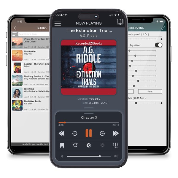 Download fo free audiobook The Extinction Trials by A.G. Riddle and listen anywhere on your iOS devices in the ListenBook app.