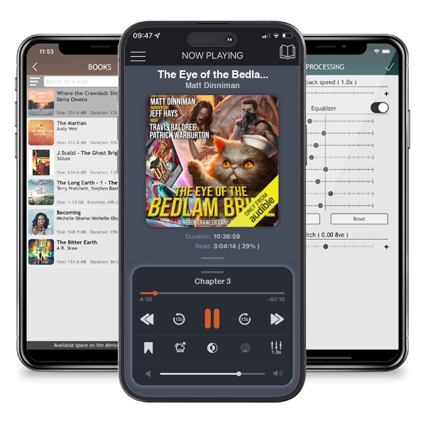 Download fo free audiobook The Eye of the Bedlam Bride: Dungeon Crawler Carl, Book 6 by Matt Dinniman and listen anywhere on your iOS devices in the ListenBook app.