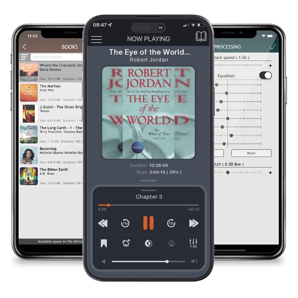 Download fo free audiobook The Eye of the World: Book One of the Wheel of Time by Robert Jordan and listen anywhere on your iOS devices in the ListenBook app.