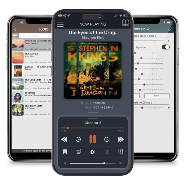 Download fo free audiobook The Eyes of the Dragon: A Story by Stephen King and listen anywhere on your iOS devices in the ListenBook app.