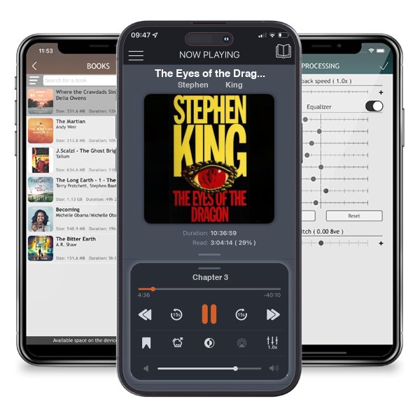 Download fo free audiobook The Eyes of the Dragon by Stephen King and listen anywhere on your iOS devices in the ListenBook app.