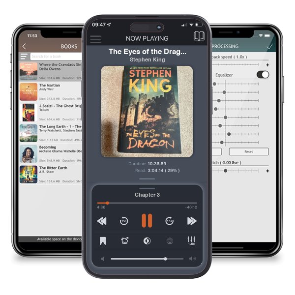 Download fo free audiobook The Eyes of the Dragon by Stephen King and listen anywhere on your iOS devices in the ListenBook app.