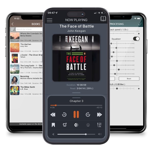 Download fo free audiobook The Face of Battle by John Keegan and listen anywhere on your iOS devices in the ListenBook app.