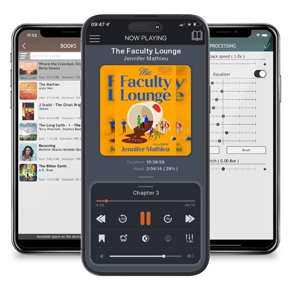 Download fo free audiobook The Faculty Lounge by Jennifer Mathieu and listen anywhere on your iOS devices in the ListenBook app.