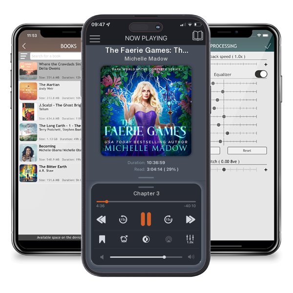 Download fo free audiobook The Faerie Games: The Complete Series by Michelle Madow and listen anywhere on your iOS devices in the ListenBook app.