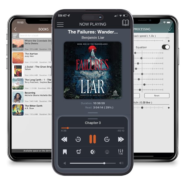 Download fo free audiobook The Failures: Wanderlands, Book 1 by Benjamin Liar and listen anywhere on your iOS devices in the ListenBook app.
