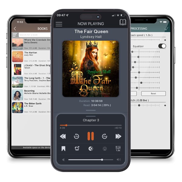 Download fo free audiobook The Fair Queen by Lyndsey Hall and listen anywhere on your iOS devices in the ListenBook app.