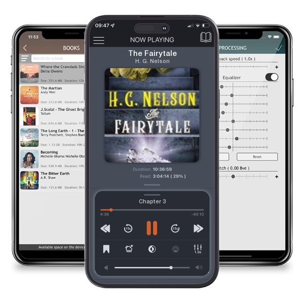 Download fo free audiobook The Fairytale by H. G. Nelson and listen anywhere on your iOS devices in the ListenBook app.