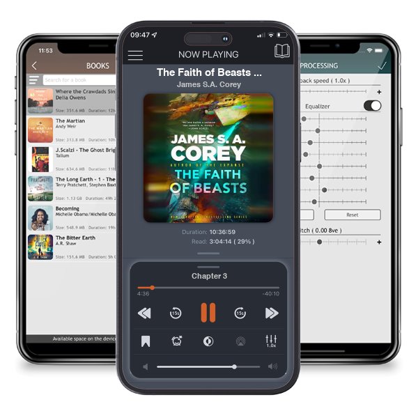 Download fo free audiobook The Faith of Beasts (The Captive\'s War, #2) by James S.A. Corey and listen anywhere on your iOS devices in the ListenBook app.