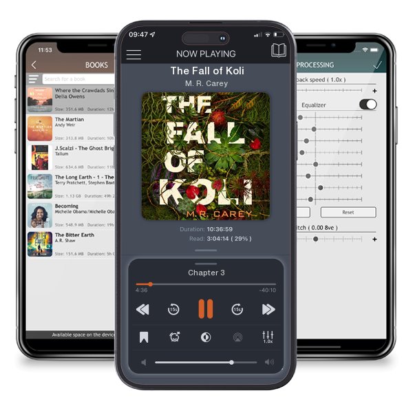 Download fo free audiobook The Fall of Koli by M. R. Carey and listen anywhere on your iOS devices in the ListenBook app.