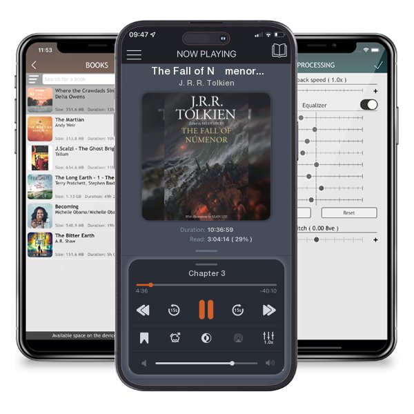 Download fo free audiobook The Fall of Númenor: And Other Tales from the Second Age of... by J. R. R. Tolkien and listen anywhere on your iOS devices in the ListenBook app.