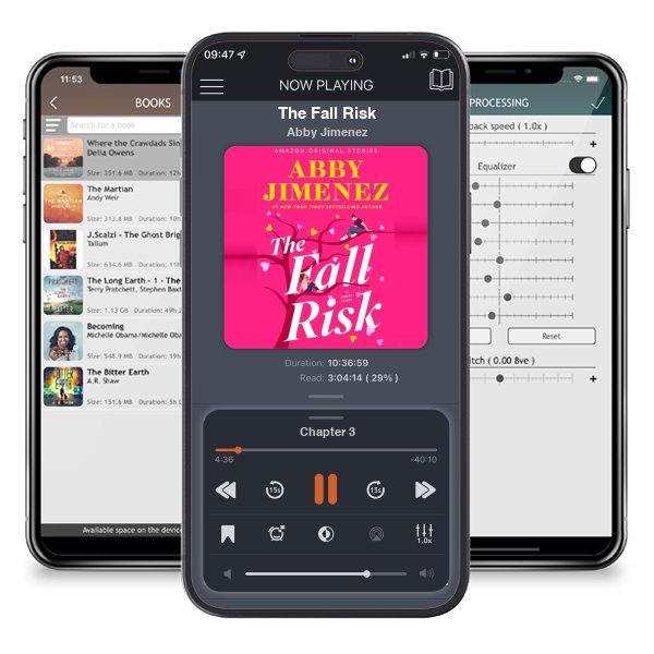 Download fo free audiobook The Fall Risk by Abby Jimenez and listen anywhere on your iOS devices in the ListenBook app.
