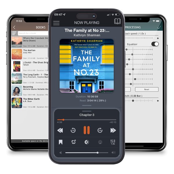 Download fo free audiobook The Family at No 23: A totally gripping psychological thriller with a twist you won’t see coming by Kathryn Sharman and listen anywhere on your iOS devices in the ListenBook app.
