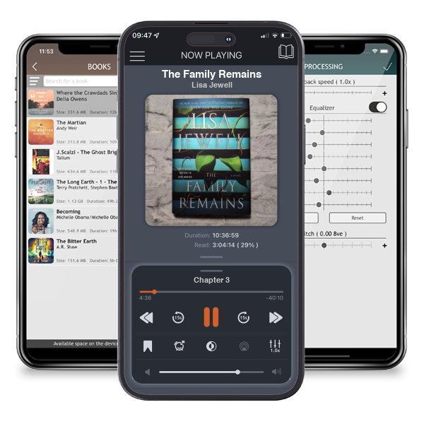 Download fo free audiobook The Family Remains by Lisa Jewell and listen anywhere on your iOS devices in the ListenBook app.