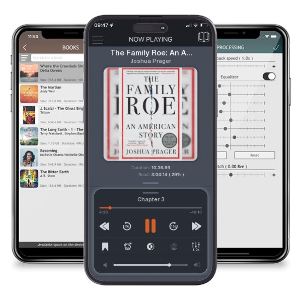 Download fo free audiobook The Family Roe: An American Story by Joshua Prager and listen anywhere on your iOS devices in the ListenBook app.
