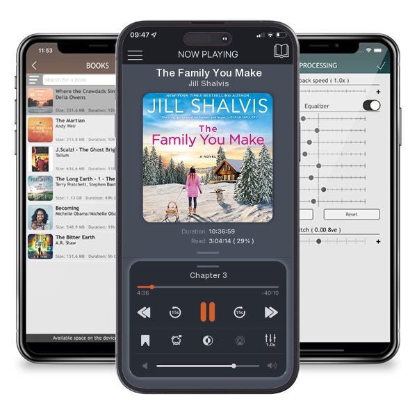 Download fo free audiobook The Family You Make by Jill Shalvis and listen anywhere on your iOS devices in the ListenBook app.